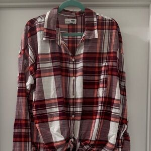 Old Navy Plaid Shirt. Like new!!!